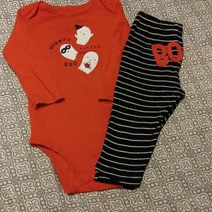 Carter's unisex Halloween set size 9M